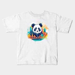 Giant Panda Animal Beauty Nature Wildlife Discovery Kids T-Shirt